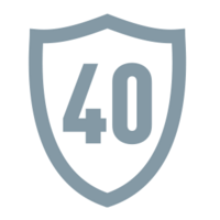 Gwarantowana, 40-letnia gwarancja na materiał