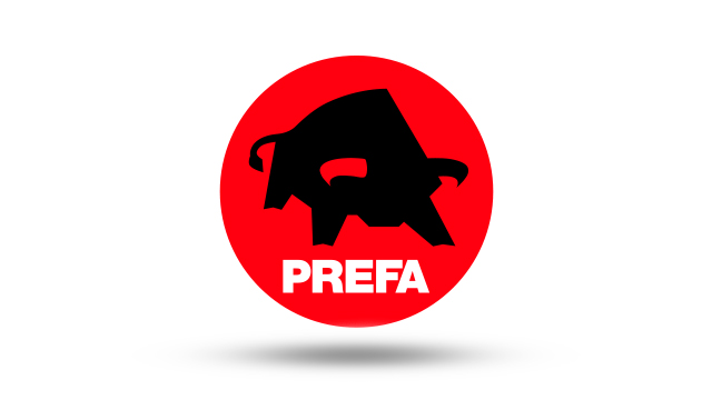Logo firmowe PREFA i dokumenty online